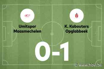 Opglabbeek B na rust voorbij Umitspor B