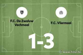 Vliermaal maakt het verschil in de tweede helft tegen Vechmaal
