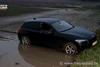 Dronken bestuurder belandt midden in veld in Riemst