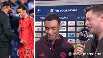 Musialas ungewöhnlicher TV-Moment nach dem Spiel gegen Bochum erregt Aufmerksamkeit