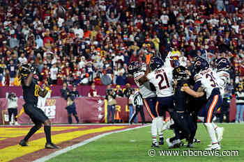 Commanders defeat Bears on wild 52-yard Hail Mary touchdown on final play