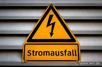 In der Nacht fiel am Hafen der Strom aus