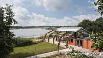 Horecapviljoen van hergebruikte materialen is geschikt voor alle seizoenen