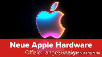 Neue Apple Hardware: Offiziell angekündigt
