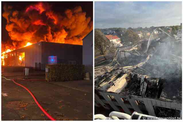 Grote materiële schade na allesverwoestende brand bij beddenwinkel Sleeplife: “We zijn momenteel nog in shock”