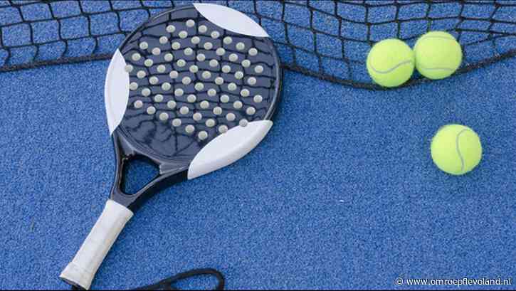 Almere - Vergunning voor padelbanen in Almere blijft overeind