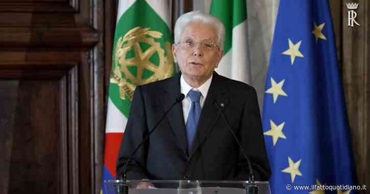 Sanità, Mattarella: “Superare i divari territoriali”. E sui giovani ricercatori all’estero: “È interesse nazionale che raggiungano risultati qui”
