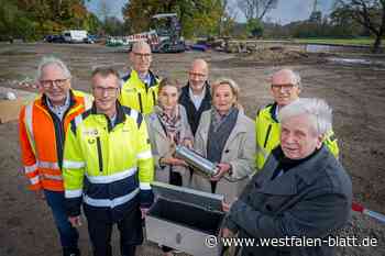 Bielefeld: Grundstein für die Klärschlamm-Verbrennung ist gelegt