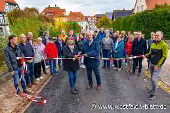 Bahnhofstraße in Brakel auch offiziell wieder für den Verkehr geöffnet