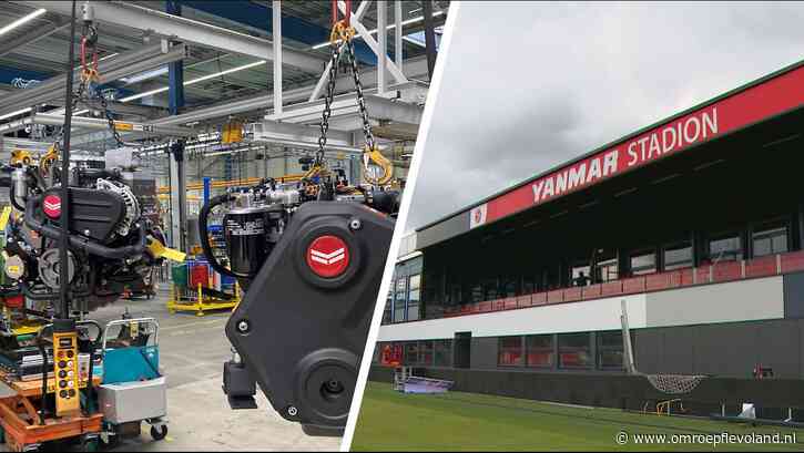 Almere - Iedere City-supporter kent Yanmar, maar weinigen weten wat het bedrijf eigenlijk doet