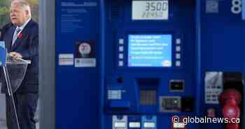 Ontario government moves to extend 5.7 cent gas tax cut to June 2025
