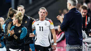 DFB-Frauen enttäuschen bei Popps Abschiedsspiel – emotionale Szenen bei Auswechslung der Stürmer-Legende