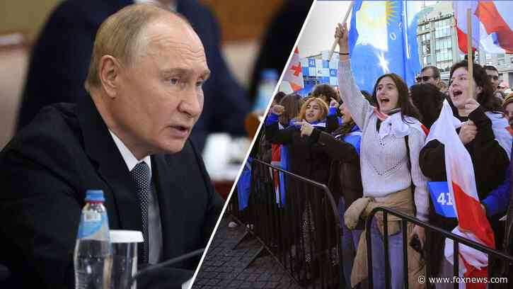 Putin looks to halt neighboring Georgia's Western ambitions in vital election