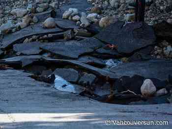 Falling rocks as big as ’pumpkins’ force evacuation of three Deep Cove homes