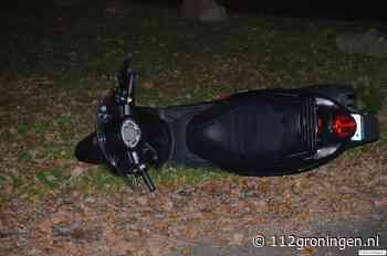 Scooterbestuurder gaat onderuit en raakt gewond