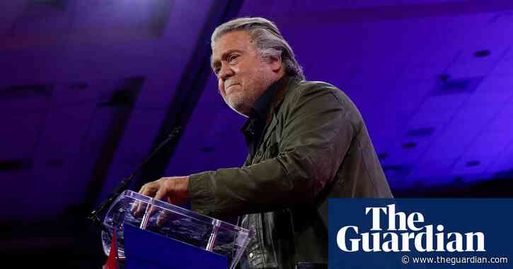 Inmate Steve Bannon reportedly hangs with the white guys and teaches civics