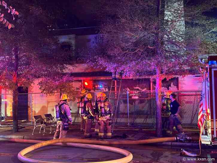 AFD: Fire 'extinguished' after crews respond to fire at abandoned building in downtown Austin