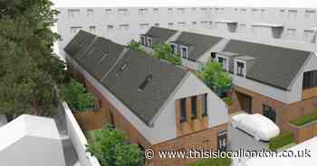 Six new terraced houses could replace string of Bromley garages