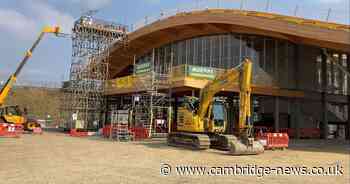 Work continues at Cambridge South as station on track for opening