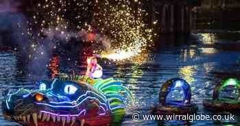 Giant illuminated creature to roam New Brighton this weekend