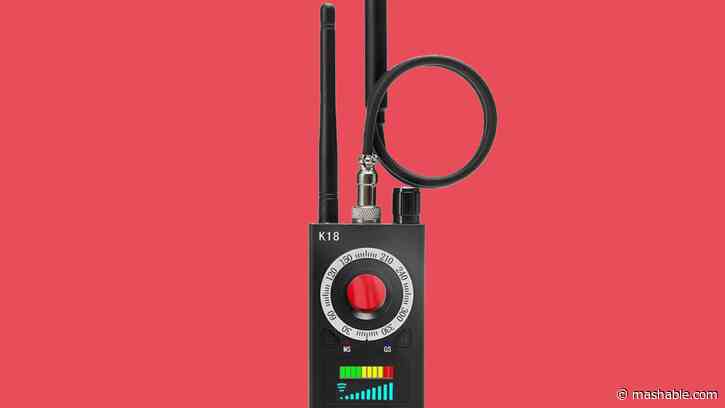 Bring peace of mind wherever you go with this $40 hidden camera detector