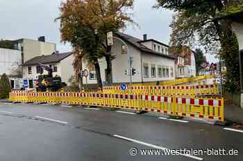 Wertherstraße in Halle gesperrt