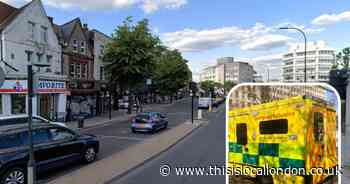 Pedestrian taken to hospital after Catford crash involving car