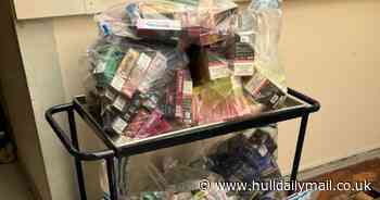 Huge haul of illegal tobacco and vape products seized