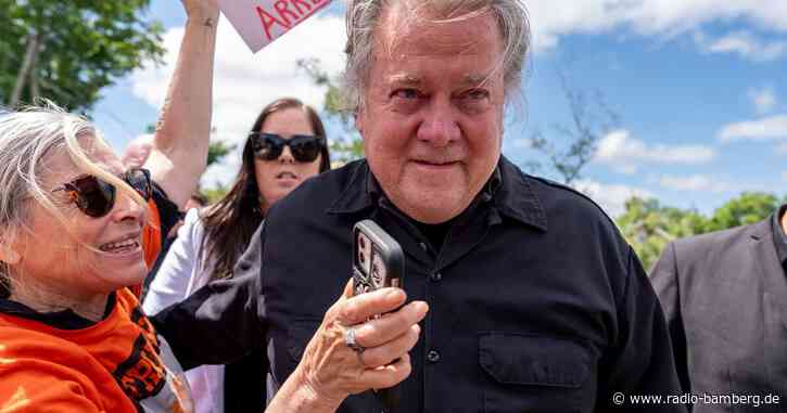 Früherer Trump-Berater Steve Bannon aus Haft entlassen