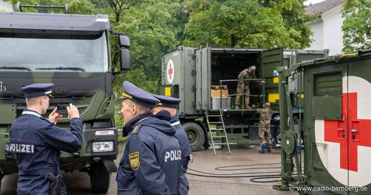 Anti-Terror-Übung von Polizei und Bundeswehr in Würzburg
