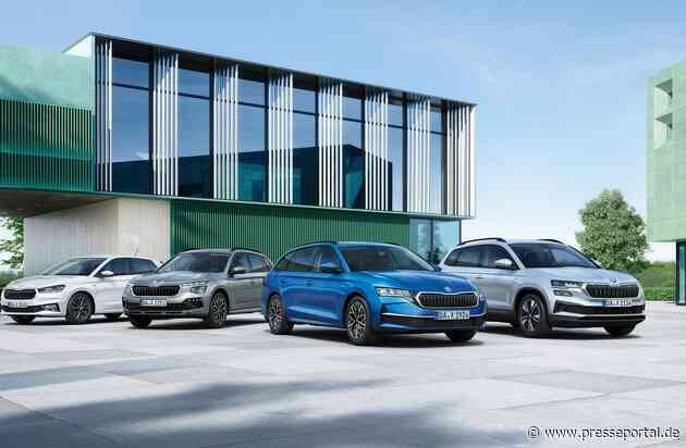 Škoda präsentiert die Sondermodellreihe Tour für Fabia, Scala, Kamiq, Karoq und Octavia