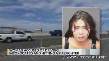 N.M. firefighter in serious condition after being struck by driver