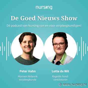 Podcast: Lotte regelde handventilatoren voor haar longpatiënten en het Mannen Netwerk Verpleegkunde bestaat 1 jaar