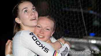 Deutscher Doppelsieg bei der Kunstrad-WM: Brachte Jana Pfann WM-Gold mit nach Bruckmühl?