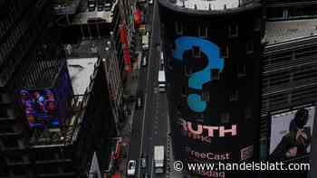 Vor US-Wahl: 16 Millionen gehandelte Aktien in zehn Minuten –Handel mit Trump-Aktie DJT mehrfach ausgesetzt