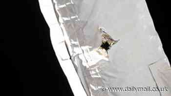 Shocking photos show how NASA's decaying ISS has been leaking and cracking for years amid evacuation fears