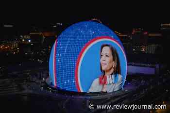 Sphere in Las Vegas to show campaign ad for Kamala Harris