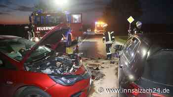 Unfall bei Mettenheim kurz vor der A94