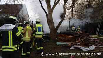 Brand in Friedberg-West richtet hohen Sachschaden an