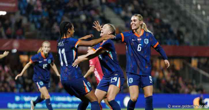 Oranje Leeuwinnen sluiten oefentweeluik dankzij fraaie goals vol vertrouwen af: na recordzege ook Denemarken geklopt