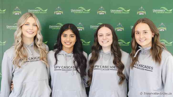 UFV women’s soccer signs 4 new recruits, including Chilliwack player