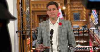 B.C. will keep its commitment to scrap consumer carbon tax, provide involuntary care: Eby