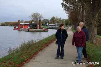 Proefboringen in Zuid-Willemsvaart voor fietspad op pijlers