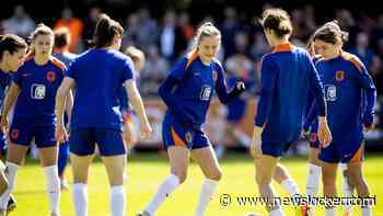 Voetbalsters Oranje verslaan Denemarken in oefenduel in Esbjerg