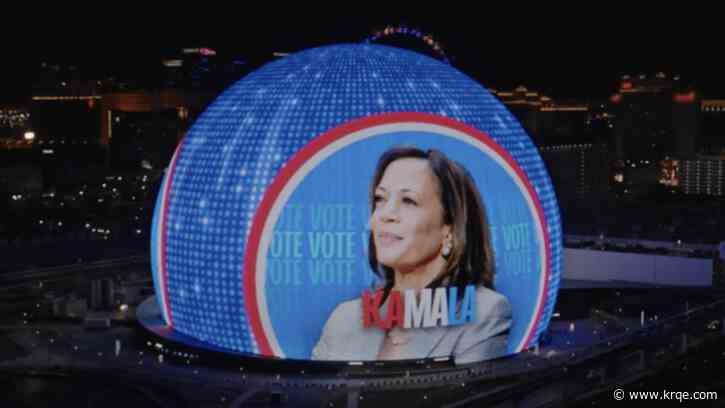 Kamala Harris campaign to advertise on Las Vegas Sphere, a political first