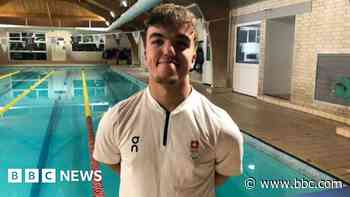Paralympic gold swimmer helps charity challenge