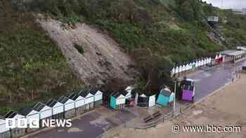 Parking and footpath restrictions near landslip