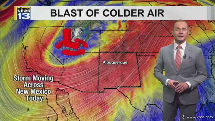 Winds die down tonight, colder air moving in