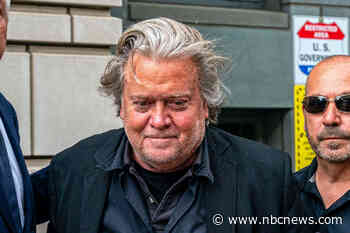 Newly freed Steve Bannon says time in prison 'empowered him'