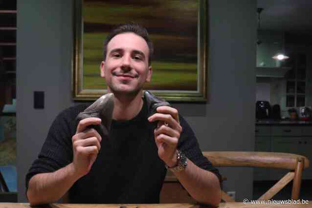 Speuren naar fossiele haaientanden haalt jeugddroom van Nick (30) weer naar boven: “Ik wou als kind al archeoloog worden”